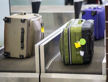 Dépôt des bagages