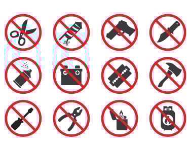 Restrictions bagages